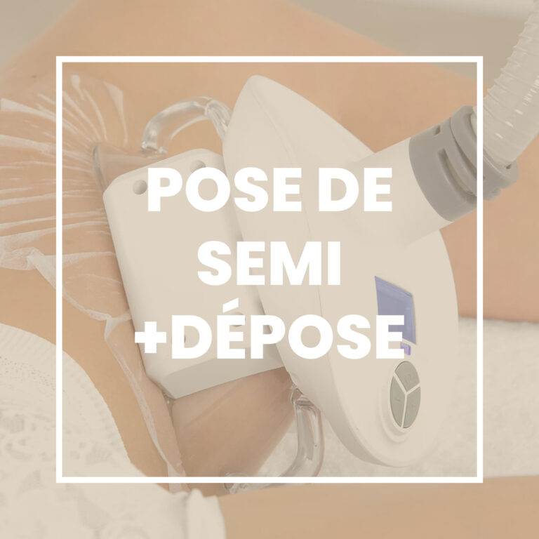 Pose de vernis semi-permanent + Dépose